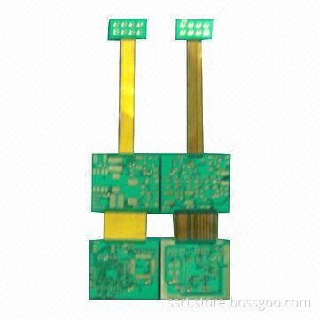 Six-layer Rigid-flex PCB for Communication with 1.5 ±0.14mm Thickness